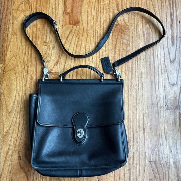 Coach Black Signature Tote Bag - Picture 1 of 3
